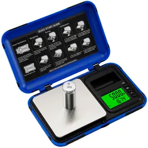 Changxie haute qualité personnalisé Portable or bijoux balance numérique comptage balances boîte équilibre poids pince à épiler outils