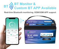 Sistema de Monitoreo Remoto para Baterías Marinas Grupo 31, Batería de Litio LiFePO4 36V 60Ah Impermeable para Embarcaciones de Pesca y Yates