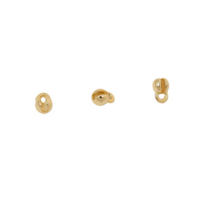 Fornituras para Collares con Cierre de Una Sola Oreja, Bañadas en Oro 18K y Plata, de Cobre Redondo, para Fabricación de Collares y Accesorios de Joyería DIY - Product Image 3