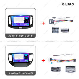 9 pouces tableau de bord Fascia panneau Installation plaque d'habillage UV noir voiture DVD cadre en plastique pour 2015-2018 CHERY COWIN E3 ARRIZO3 C3 <span class=keywords><strong>C3r</strong></span> - Product Image 5