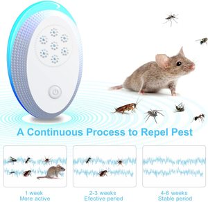 Trong nhà điện siêu âm kẻ giết côn trùng siêu âm muỗi <span class=keywords><strong>Pest</strong></span> Repellent - Product Image 5