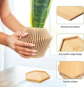Lot de 12 sous-verres de 10 cm, sous-verres en bois, sous-verres en bambou, plateaux de base vides pour l'artisanat, petits plateaux en bois pour tasses à boire - Product Image 5