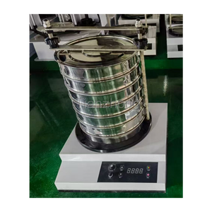 उच्च परिशुद्धता स्टेनलेस स्टील प्रयोगशाला परीक्षण उपकरण अशुद्धता हटाने वाइब्रेटिंग सीव शेकर विद्युत चुम्बकीय परीक्षण - Product Image 4