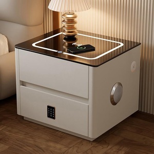 <span class=keywords><strong>Table</strong></span> <span class=keywords><strong>de</strong></span> <span class=keywords><strong>chevet</strong></span> intelligente avec coffre-fort <span class=keywords><strong>de</strong></span> sécurité, lumière à 3 couleurs, chargeur sans fil, <span class=keywords><strong>table</strong></span> d'appoint, <span class=keywords><strong>table</strong></span> <span class=keywords><strong>de</strong></span> <span class=keywords><strong>chevet</strong></span> - Product Image 2