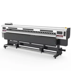 Mesin Cetak Vinil Printer, 1.8M 3.2M I3200 Format Besar Tekstil Sublimasi Mesin Printer Stiker Vinil