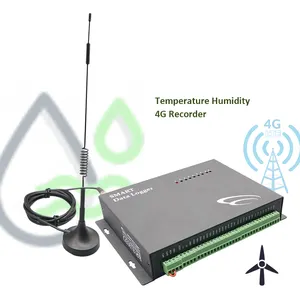 GSX8-HV-4G multicanal télécharge des données via le réseau mobile 4G mesure de la tension et de la température pompe à gaz à eau air