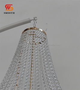 LEDA - Decoración para Fiestas de Boda, Fondo Metálico Blanco Moderno de Alta Calidad para Eventos - Product Image 2
