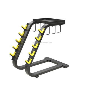 Fitness Multi Regular Plate Holder DFT-654 Vertical Plate Tree With Barbell Bar Storage Rack <strong>Stand</strong> <strong>for</strong> Bumper <strong>Weight</strong> Plates - Product Image 4