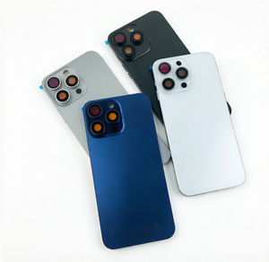 Repuestos de cristal de batería completamente nuevos para iPhone 14, 15 Plus, 16, 16 Plus, 16 Pro, 15 Pro Max, cubierta trasera de cristal, carcasa de teléfono. - Product Image 3