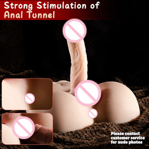 Venta caliente 3,2 KG medio cuerpo masajeador Anal gran culo juguetes para hombre Gay masturbación consolador juguetes sexuales - Product Image 3