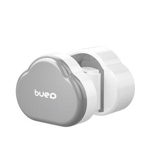 Support de balai rond en plastique durable avec crochet et boucle pour salle de bain et usage domestique - Time Machine - Product Image 4