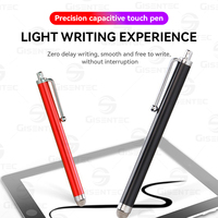Stylet numérique universel capacitif 2 en 1, stylos tactiles pour écrans tactiles, stylos d'écriture pour jeux, tablette Android, téléphone, tablette, tableta