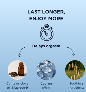 Gel Retardante Sexual Mister Size Brand 50ml con Aceite de Clavo y Lauril Éter-9, Sin Efectos Secundarios, Sin Aditivos - Product Image 3