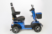 Üstün Kaliteli R6S Elektrikli 4 Tekerlekli Engelli Scooterları 750W Motor Uzun Menzilli Yaşlılar veya Engelliler İçin
