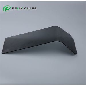 Vidrio Templado Curvado a Medida en Color Gris para Panel de Cubierta de Electrodomésticos, Vidrio Curvado - Product Image 2