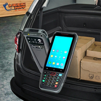 PDA industriel avec système Android 10.0 4G Full Netcom Scanner de codes à barres à écran HD 4 pouces Terminal portable bon marché