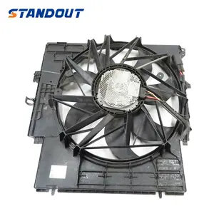 Ventilador de condensador SUV 17427601676, ventilador de refrigeración de radiador eléctrico para BMW X3 BMW F25 F26 17427560877