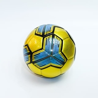 Ballon de football en PU cousu à la machine, personnalisable, haute qualité, durable, pour entraînement et matchs professionnels