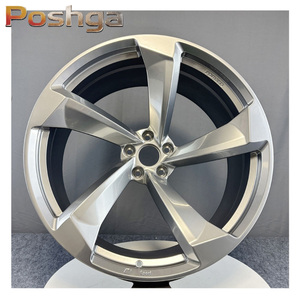Rines de Aleación Forjada Personalizados para Autos, 17 18 19 20 22 24 Pulgadas, 5x114.3 5x112 5x120 PCD, para <span class=keywords><strong>Audi</strong></span> A4 A5 A6 A7 BMW X5 Q5 Q7 <span class=keywords><strong>Q8</strong></span> - Product Image 5