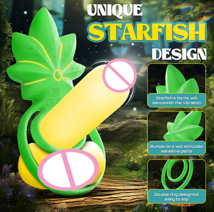 Wholesale manufacturers uniquely designed waterproof <b>vibrating</b> double-ring masturbation device is not easy to sew male penis toy - Product Image 5