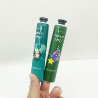 Tube d'emballage cosmétique en plastique vert de haute qualité pour crème pour les mains 30ml 60ml LIXIN/OEM LX309