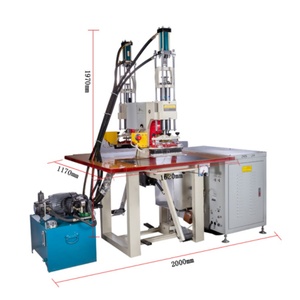 Machine hydraulique à double tête haute fréquence pour badges, brassards et insignes en TPU - Product Image 2