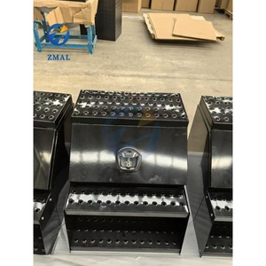 Boîte à outils en aluminium <span class=keywords><strong>de</strong></span> haute qualité <span class=keywords><strong>pour</strong></span> camion, fabrication sur mesure en usine, boîte à outils OEM à grande ouverture <span class=keywords><strong>pour</strong></span> semi-<span class=keywords><strong>remorque</strong></span> - Product Image 5