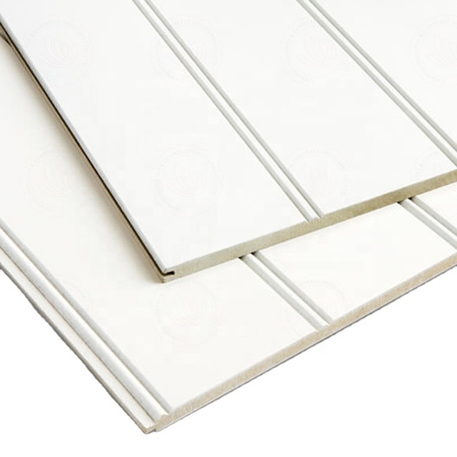 Fluted MDF Board and Plywood Panels with Side Tongue for Wall Decor Product for Interior Design