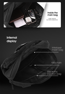Marsupio tattico impermeabile in Nylon di alta qualità borsa a <span class=keywords><strong>tracolla</strong></span> Multi-tasca da <span class=keywords><strong>uomo</strong></span> alla moda <span class=keywords><strong>porta</strong></span> il petto geometrico - Product Image 5