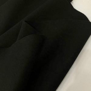 900-950g/<span class=keywords><strong>m</strong></span>² 70% Wol Zwarte Dubbelzijdig Geweven Garengeverfde Wolstof Herfst/Winterjas Pakjas Zwaargewicht Spot Run - Product Image 1