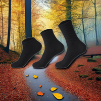 Chaussettes de sport noires pour hommes, anti-odeur, en coton écologique, jetables, couleur unie, décontractées, printemps, logo personnalisé