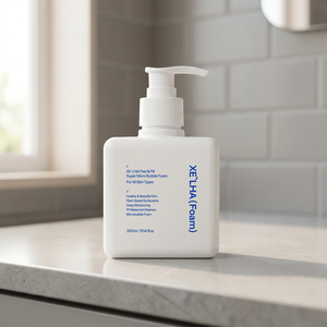 [XE-LHA] Hydratant Visage Moussant Nettoyant en Profondeur et Soin des Pores avec Contrôle du Sébum pour Peaux Grasses/Sèches – Soins de la Peau à Base de Composants Chimiques et Végétaux - Product Image 3