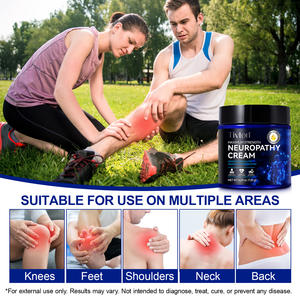 Produsen grosir krim pereda neuropatik biru 100% krim neuropatik kekuatan ekstra alami untuk kaki dan nyeri tangan - Product Image 4