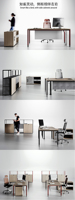 En vente Fabricant Lysun Bureau au design simple et moderne Gestionnaire de salle d'ordinateurs Table de bureau
