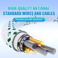 Cable Flexible de Cobre Trenzado Fino con Aislamiento de PVC RV H07V-K, Unipolar, 450/750V, 0.5mm-6mm, para Conexión de Equipos Electrónicos