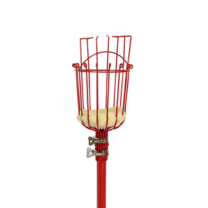 カスタム133cm～305cm軽量ステンレス製調整可能フルーツピッカーキャッチャー（バスケット付き、果物に安全な果樹ピッカー） - Product Image 4