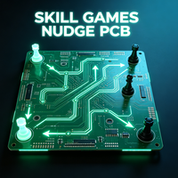 Placa PCB para Máquina de Juegos de Habilidad, Placa de Circuito PCBA SMT Personalizada para Máquina de Juegos de Arcade que Funciona con Monedas