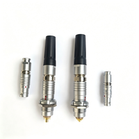 Connecteur UHUB compatible pour la série B, fiche d'aviation droite mâle FGG 2B, 2-26 broches, circulaire, push-pull, auto-bloquant, IP50