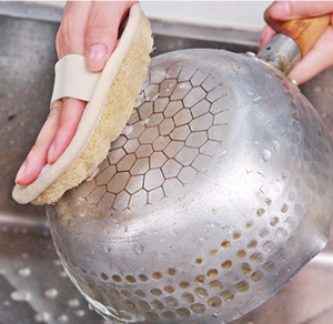 ฟองน้ำใยบวบขัดตัวแผ่นใยบวบธรรมชาติขัดตัวอาบน้ำ - Product Image 5