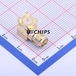 HJ-SMA123 RF Coaxial Connector Through hole Component (THT) Connector Board-to-Board Inner Pin 1 5.35mm - Product Image 1