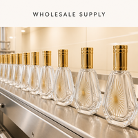 Flacon de parfum en verre vide avec bouchon doré, flacons vaporisateurs de luxe à facettes rechargeables, vente en gros, logo personnalisé