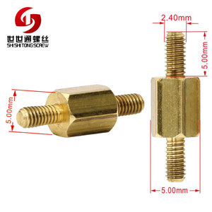 De buena calidad M2 M2.5 M3 M4 Stub Latón Tornillo macho y hembra Separador - Product Image 6