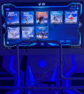 Máquina de Esquí VR 9D - Juego de Esquí VR para Interiores, Equipo Educativo de Metal para el Hogar y Uso Comercial en Centros Comerciales - Product Image 4