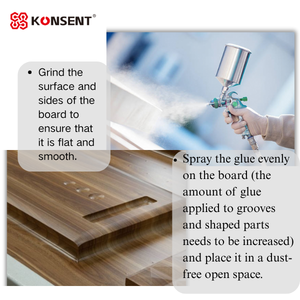 Liên Kết cao sức mạnh <span class=keywords><strong>PU</strong></span> phân tán keo chân không cho bảng điều khiển cửa màng Báo Chí - Product Image 4