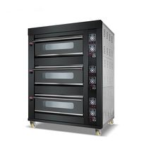 Brûleurs au propane pour grand four à briques de boulangerie, cuisinière à gaz simple deux-en-un plus petit modèle certifié NSF pour comptoir, capacité 14 pizzas