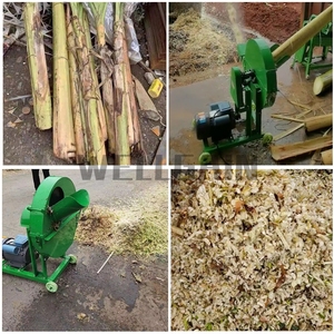 เครื่องย่อยไฟฟ้า 220V ประสิทธิภาพสูง สำหรับย่อยและตัดก้านกล้วยและก้านต้นกล้วยหอม สภาพใหม่ - Product Image 3