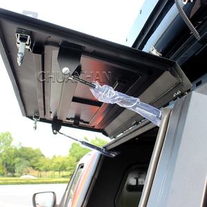 Toldo de techo duro para camión con <span class=keywords><strong>ventanas</strong></span> Cubiertas de cama de camioneta de acero Toldo Tacoma para Toyota Hilux <span class=keywords><strong>Vigo</strong></span> Revo - Product Image 3