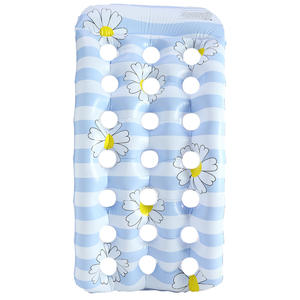 Flotador Inflable Kelukeya, Diseño de Margaritas Rosadas, Tumbona Flotante para Adultos, Silla Flotante para Piscina - Product Image 5