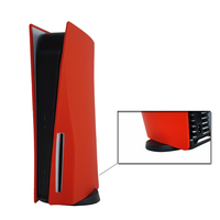 Coque en silicone facile à installer pour PS5 Skin Console Housse de protection anti-poussière en silicone pour console à disque Ps5