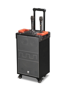 Machine de karaoké en bois JSL 12 "haut-parleurs alimentés par <span class=keywords><strong>Dj</strong></span> haut-parleur audio professionnel avec chariot modèle n °: F8 - Product Image 1